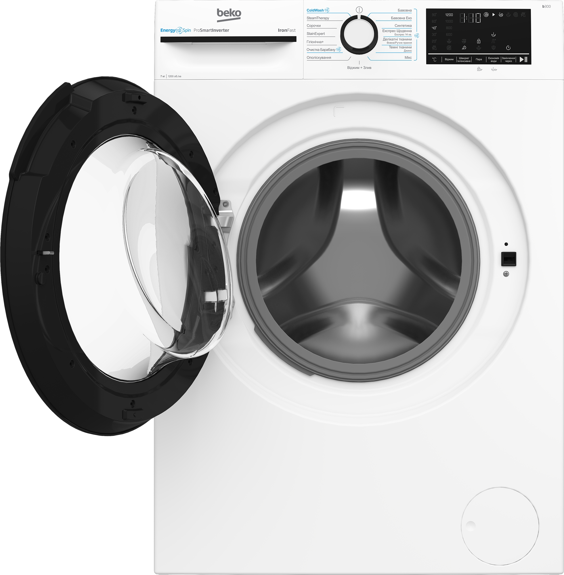 Пральна машина Beko BM3WFSU47235WBфото2