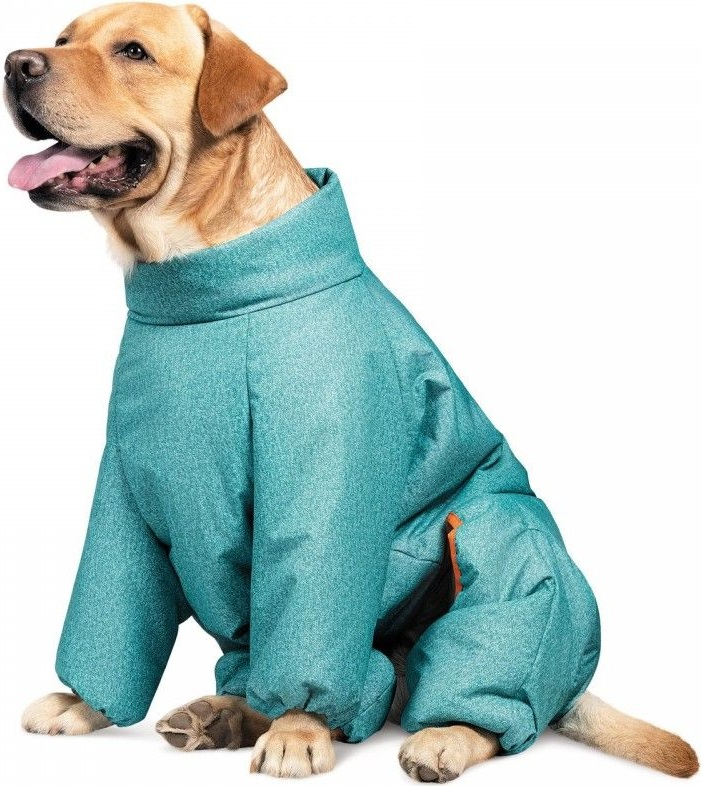 Комбинезон для собак Pet Fashion Cold размер 3XL бирюзовый фото 3