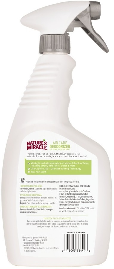 Спрей Nature's Miracle Aloe Rain дезодоруючий 709 млфото2