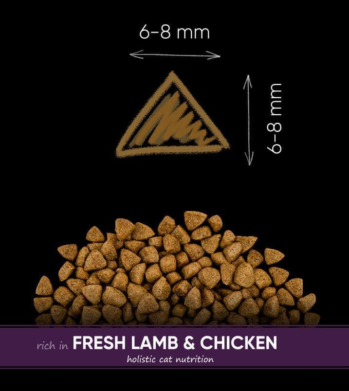 Сухий корм для стерилізованих котів Savory зі свіжим м'ясом ягняти и курки 400 гфото