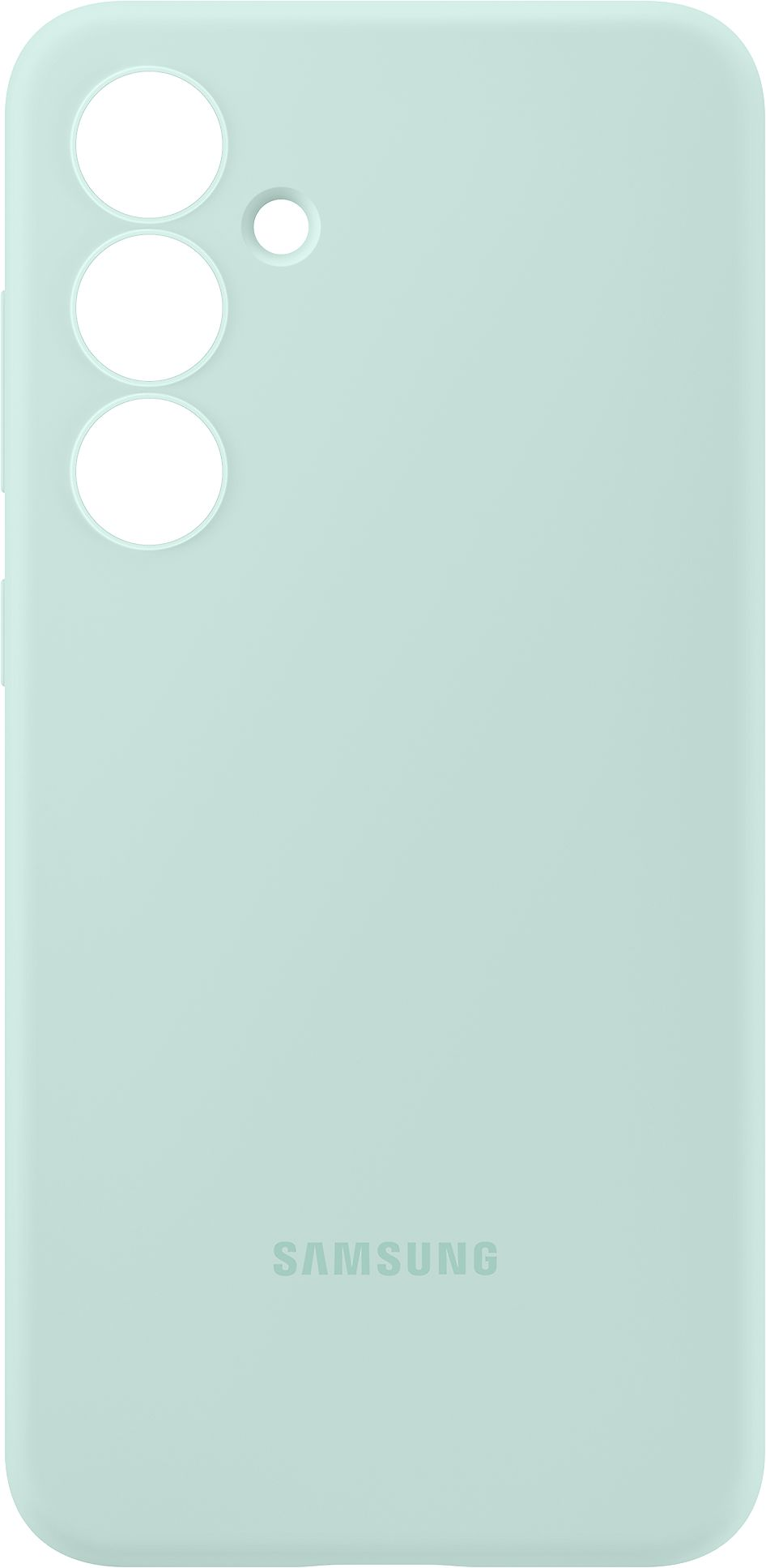 Чехол Samsung для Galaxy S24 FE (S721), Silicone Case, Mint (EF-PS721CMEGWW) фото 3