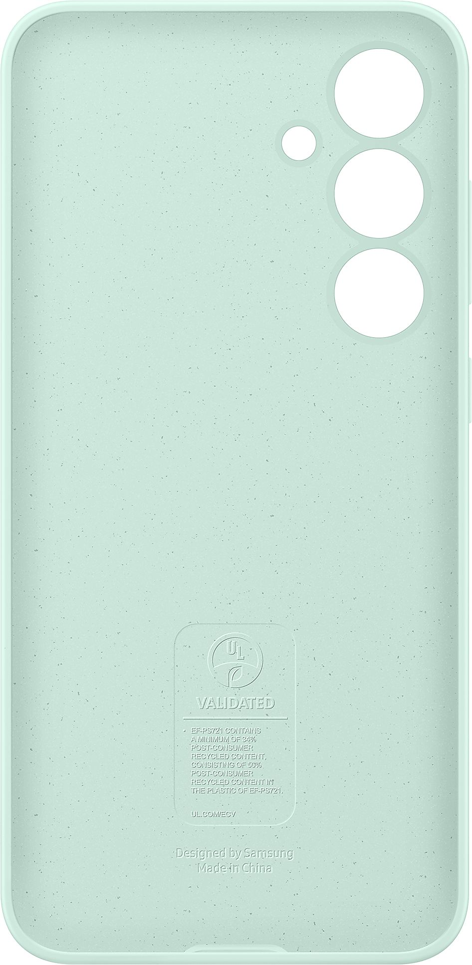 Чехол Samsung для Galaxy S24 FE (S721), Silicone Case, Mint (EF-PS721CMEGWW) фото 4