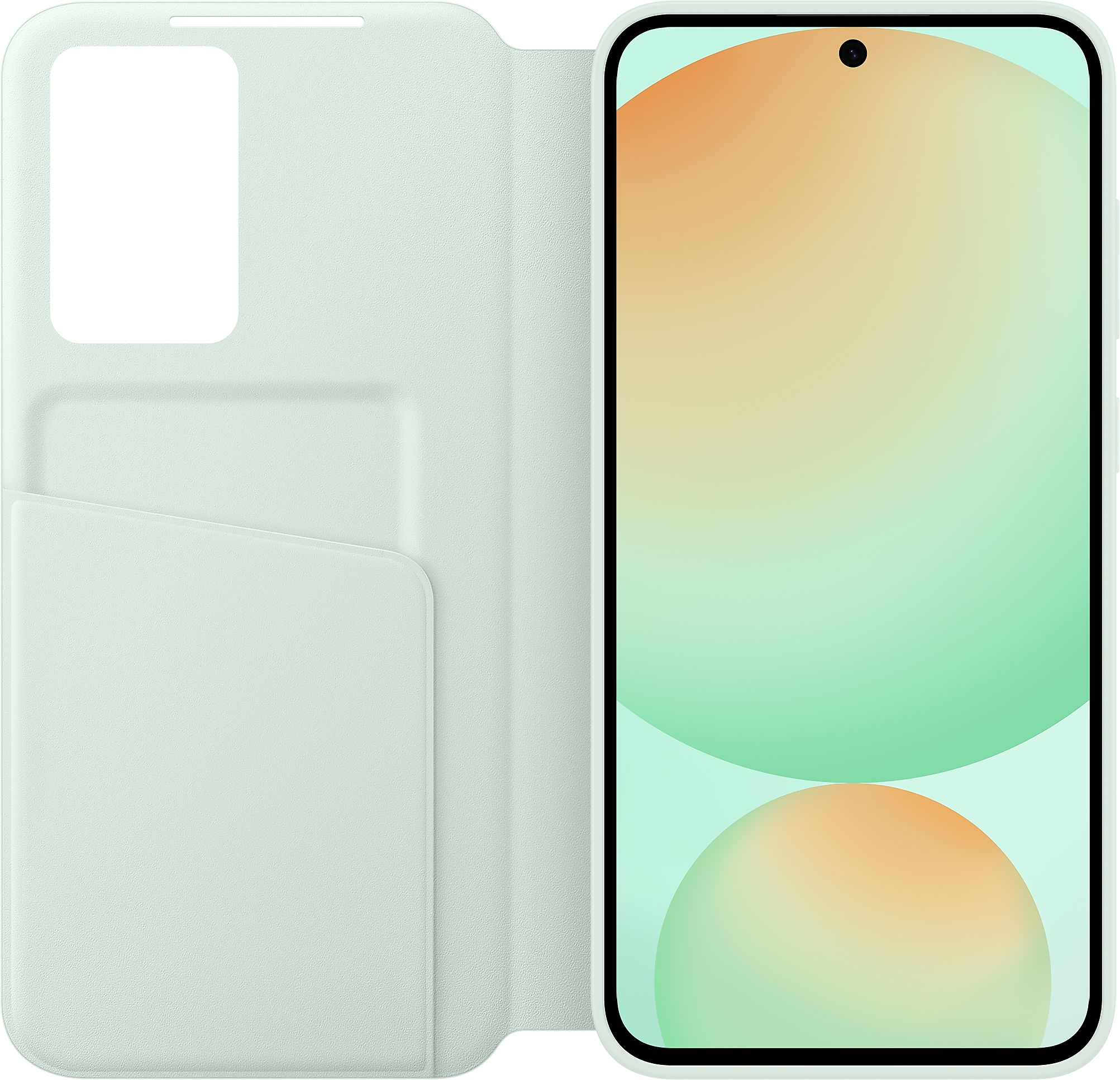 Чохол Samsung для Galaxy S24 FE (S721), Smart View Wallet Case, Mint (EF-ZS721CMEGWW)фото4