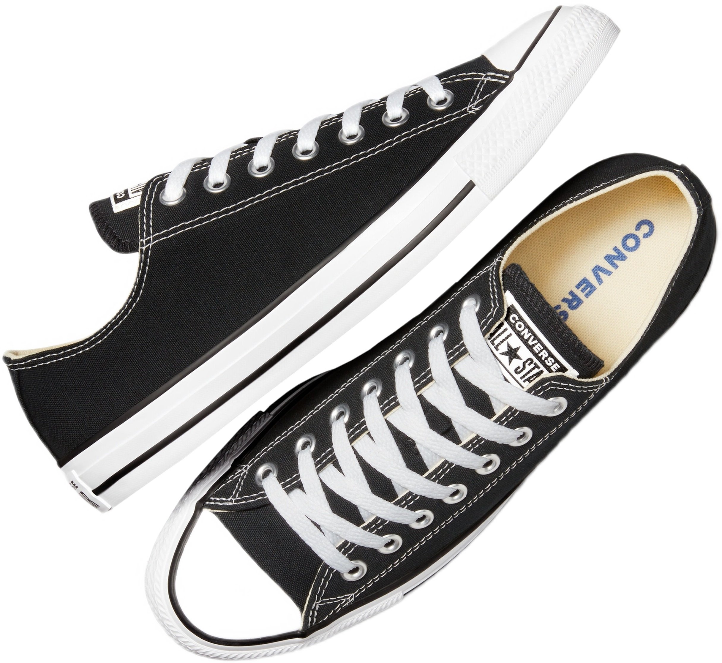 Кеди Converse All Star Ox Black M9166C 41.5 (8 US) чорніфото4