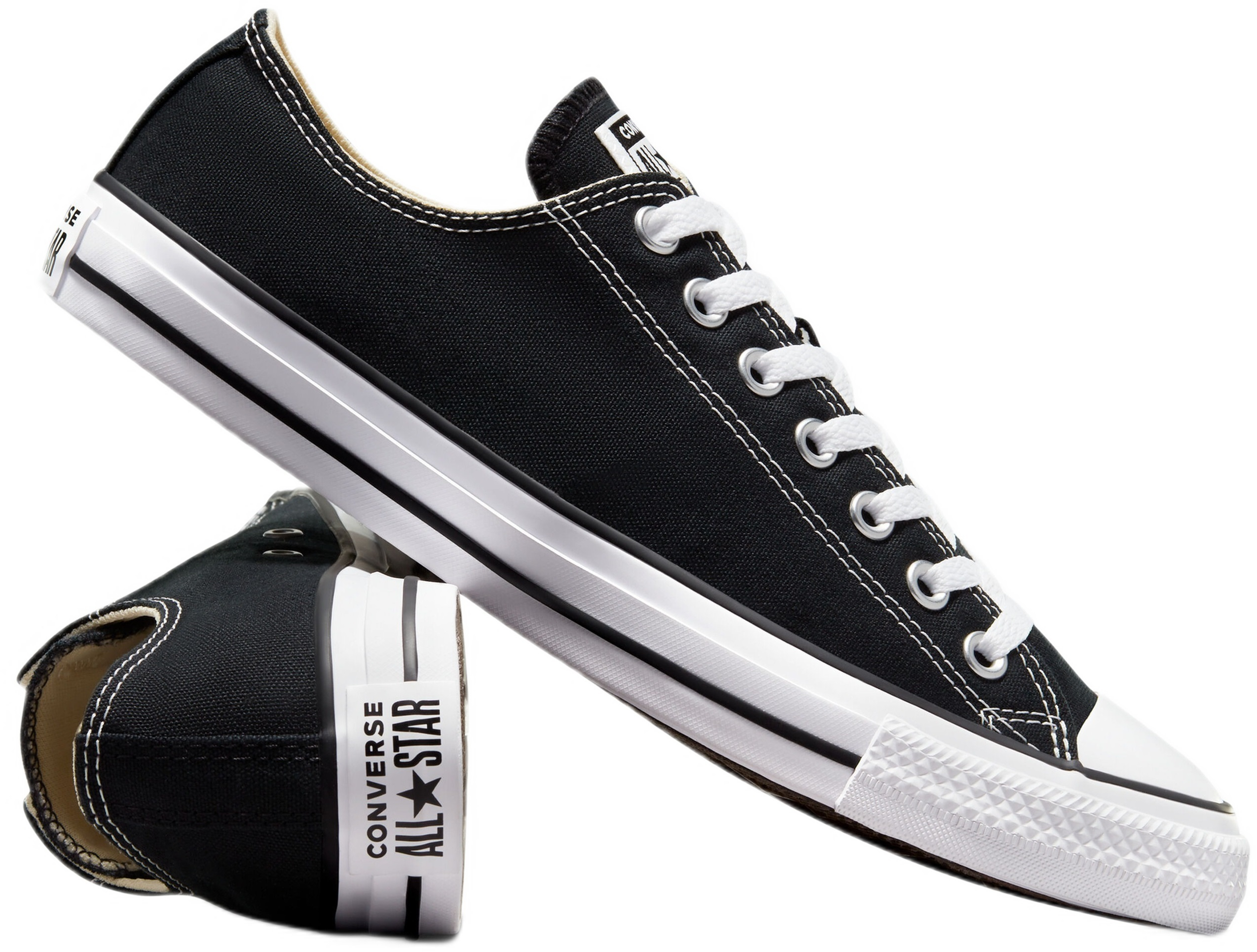 Кеди Converse All Star Ox Black M9166C 41.5 (8 US) чорніфото5