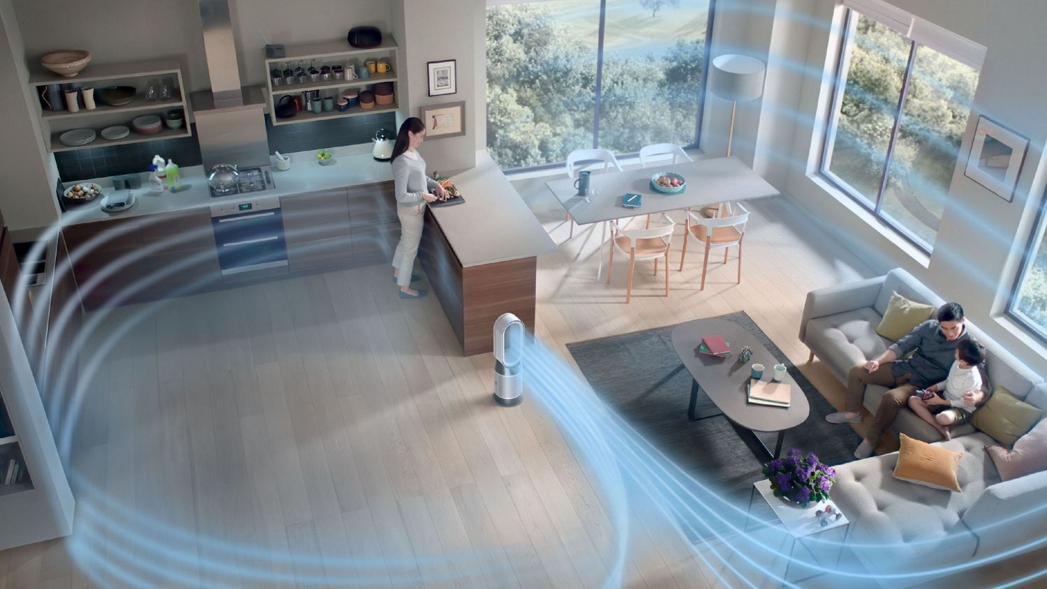 Очищувач повітря Dyson Purifier Hot+Cool Gen1 HP10 454857-01фото