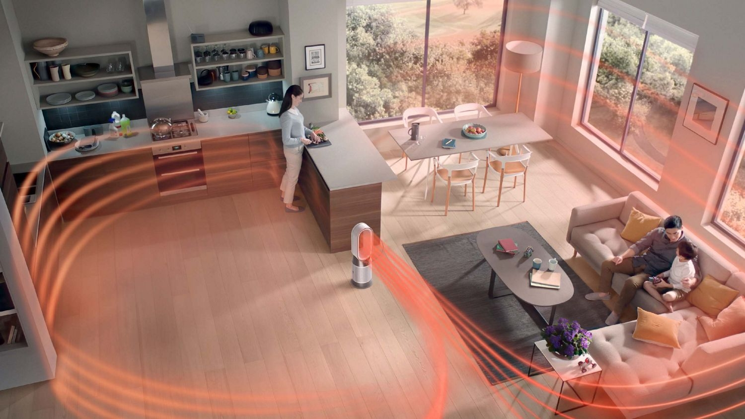 Очищувач повітря Dyson Purifier Hot+Cool Gen1 HP10 454857-01фото