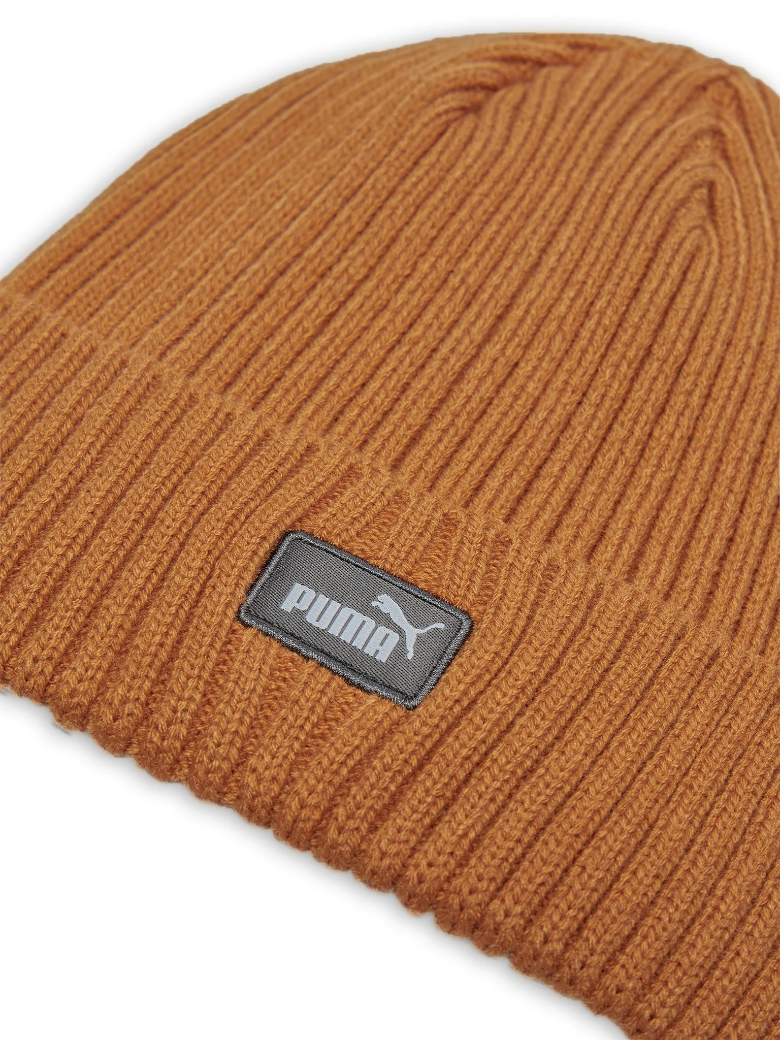 Шапка Puma Classic Cuff Beanie 024826-05 Adult бежевая фото 3