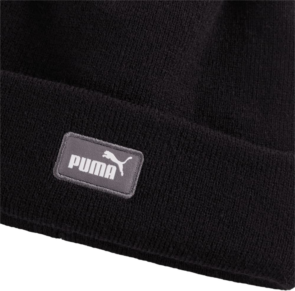 Шапка Puma Classic Cuff Beanie Jr 025894-01 Youth черная фото 3