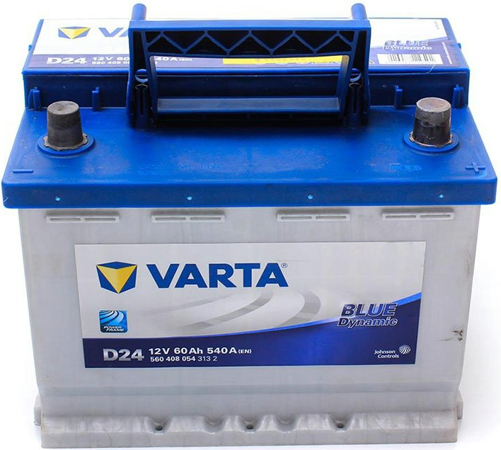 Автомобільний акумулятор Varta 6CT-60 (0) 560 408 054 Blue Dynamic D24фото3