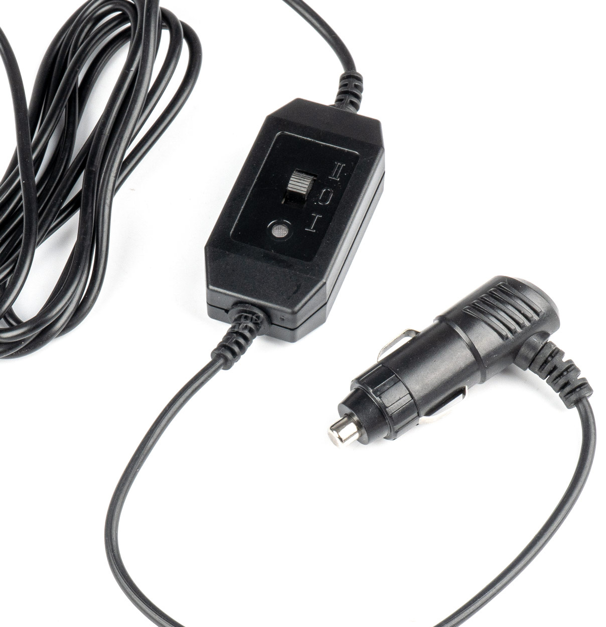 Вентилятор автомобильный Amio на подголовник с зарядным USB 2*4" 12V 03007 (5903293030097) фото 4