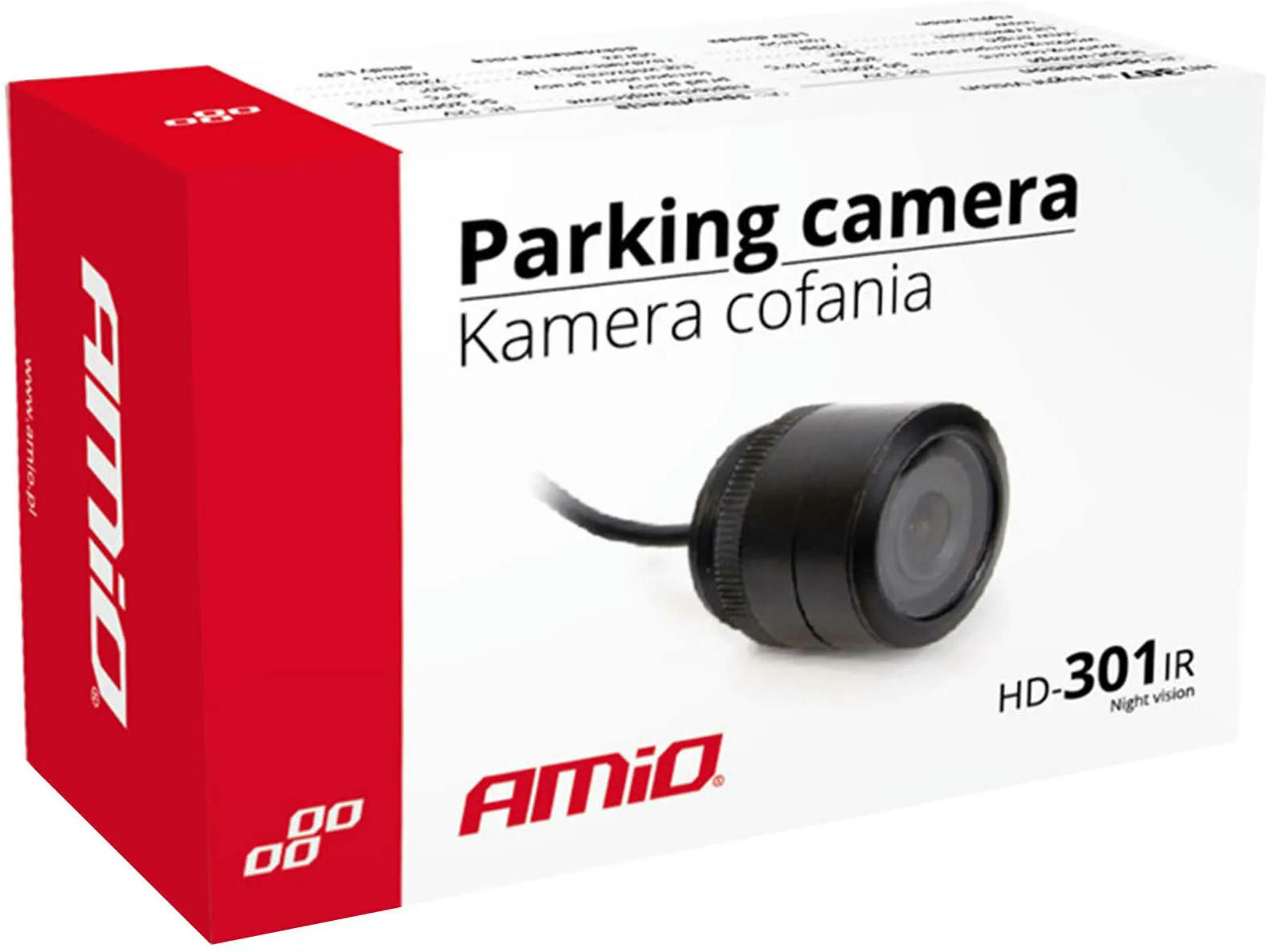 Камера заднего вида Amio HD-301-IR Night Vision 28 мм 01572 (5903293015728) фото 5