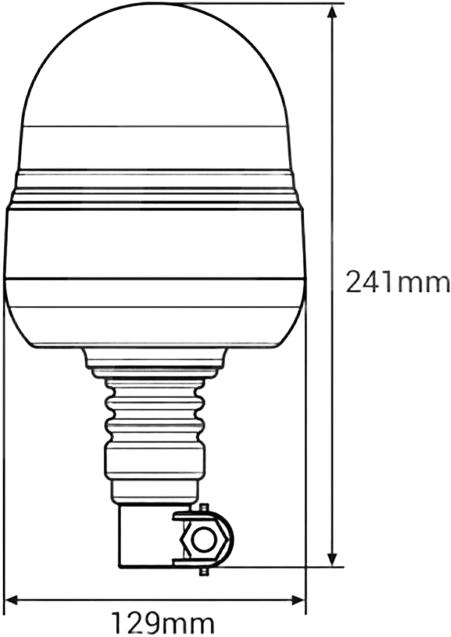 Лампа Amio 39 LED flex R65 R10 WAR09P 12-24V 01501 (5903293015018)фото5