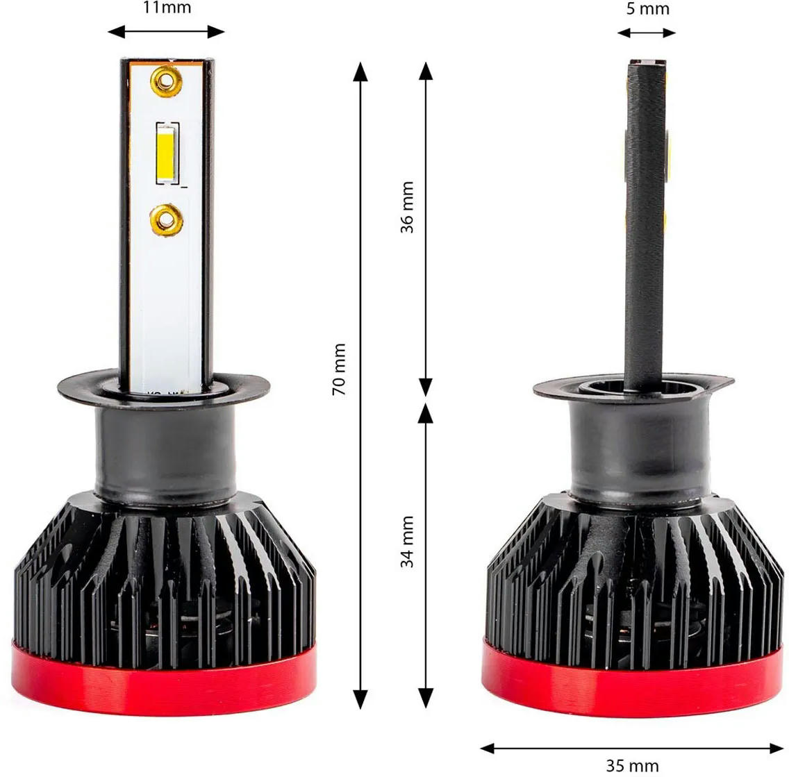 Лампа Amio LED Headlight H1 BF 02240 (5903293022405)фото5