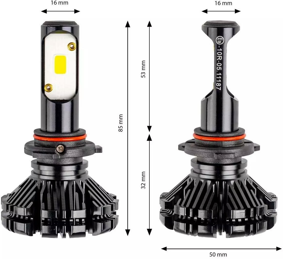 Лампа Amio LED Headlight HB4 9006 CX Series 2018 01079 (5903293010792)фото5