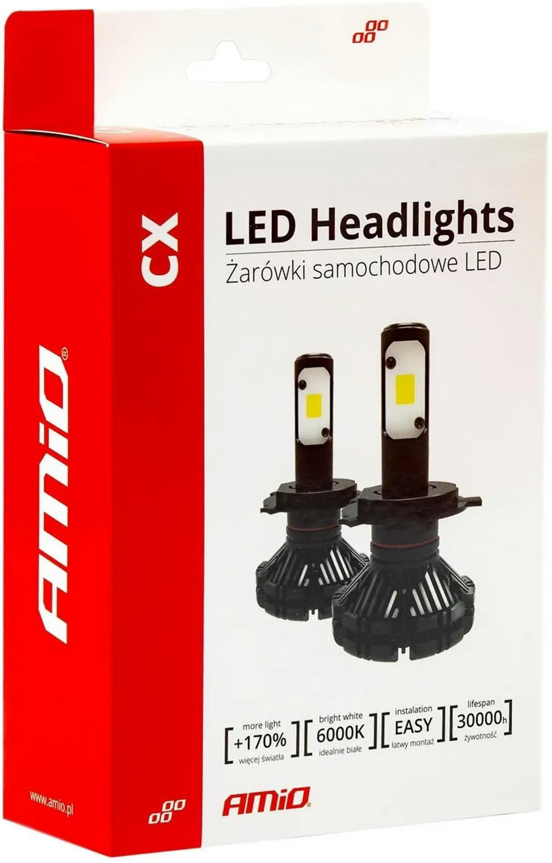 Лампа Amio LED Headlight HB4 9006 CX Series 2018 01079 (5903293010792)фото6