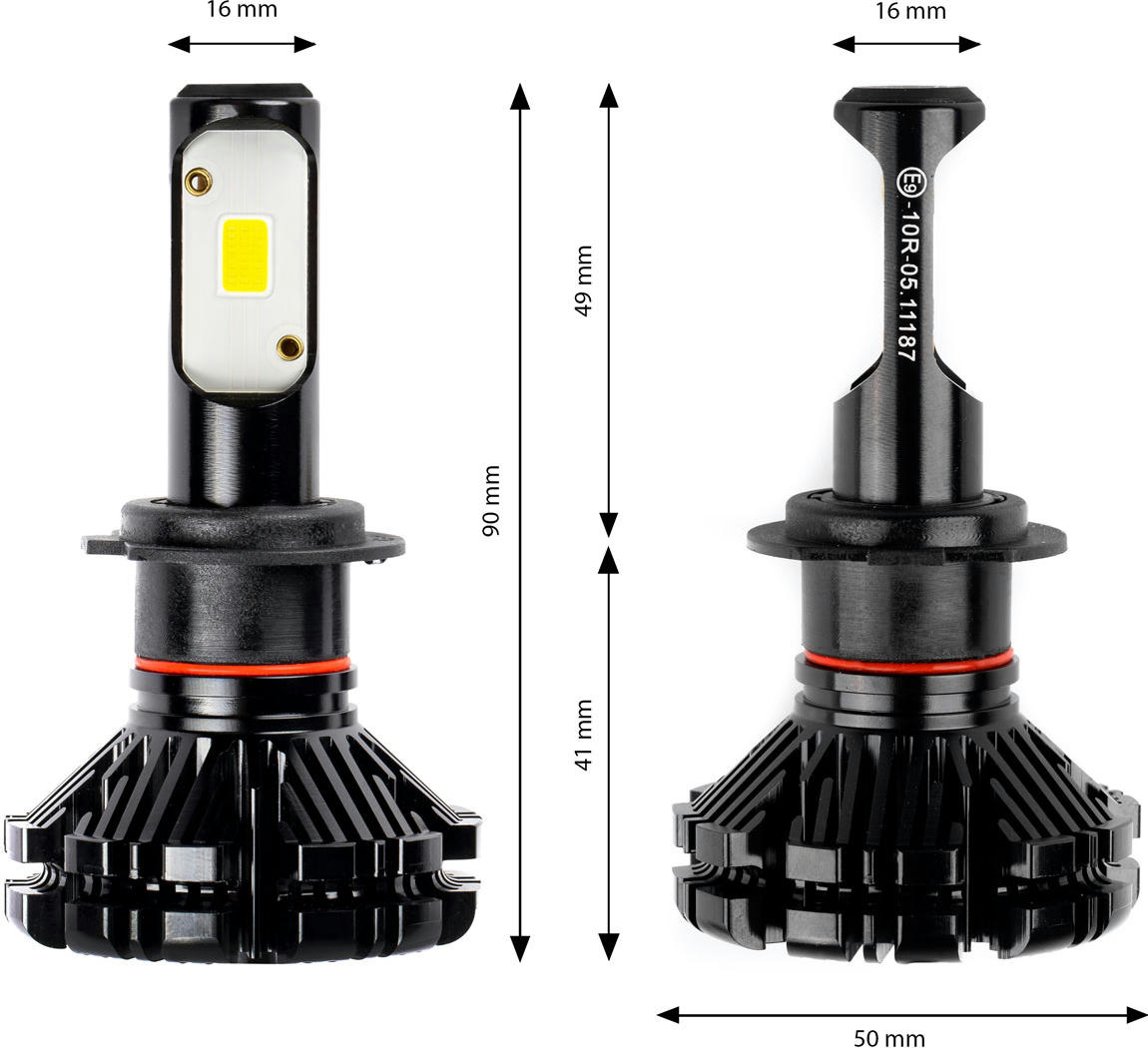 Лампа Amio LED Headlight H7 CX Series 2018 01074 (5903293010747)фото6