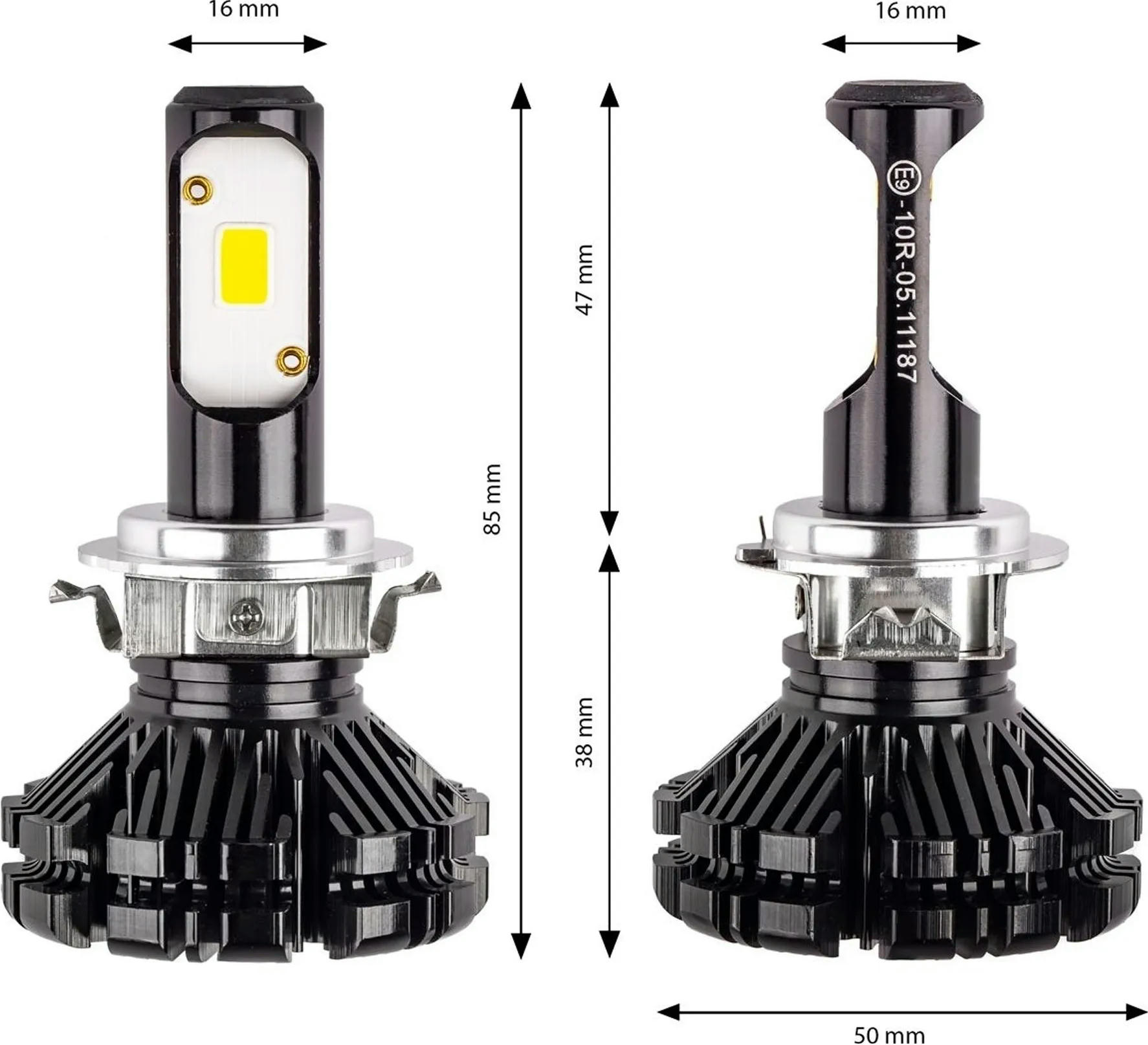 Лампа Amio LED Headlight H7-6 CX Series 2018 01076 (5903293010761)фото5