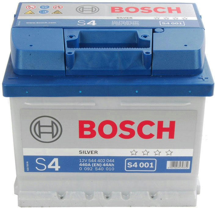 Автомобільний акумулятор Bosch S4 6CT-44 (0) 0092S40010 (4047023479372)фото2