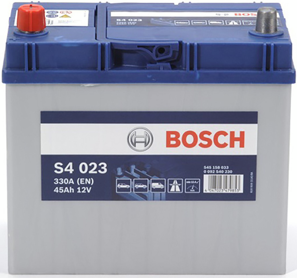 Автомобільний акумулятор Bosch S4 6CT-45 (1) Asia 0092S40230 (4047023479853)фото2