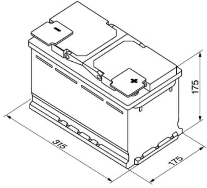 Автомобільний акумулятор Bosch S5 6CT-85 (0) 0092S50100 (4047023573230)фото5