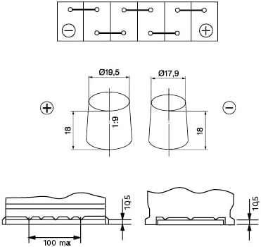 Автомобільний акумулятор Bosch Start-Stop 6CT-60 (0) AGM 0092S5A050 (4047025244336)фото4