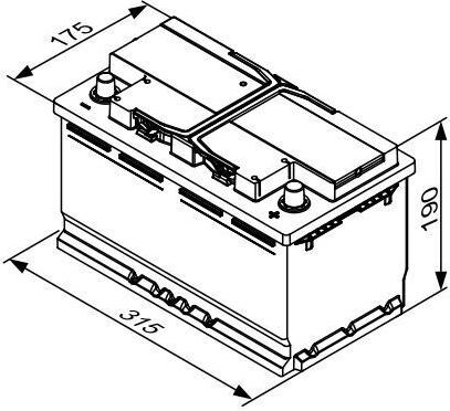 Автомобільний акумулятор Bosch Start-Stop 6CT-80 (0) EFB 0092S4E111 (4047026293197)фото5