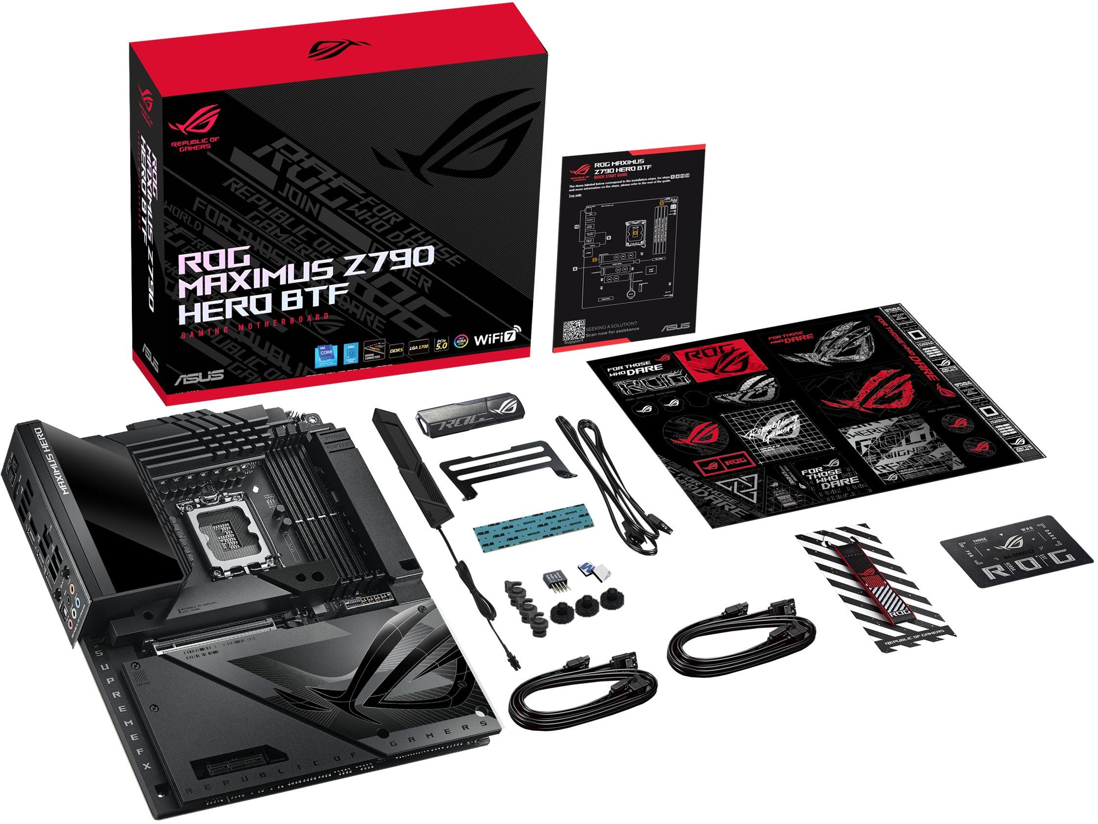 Материнcкая плата ASUS ROG MAXIMUS Z790 HERO BTF (90MB1H50-M0EAY0) фото 16