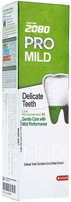 Зубная паста Dental Clinic 2080 Pro Mild Мягкая защита 125 г фото 