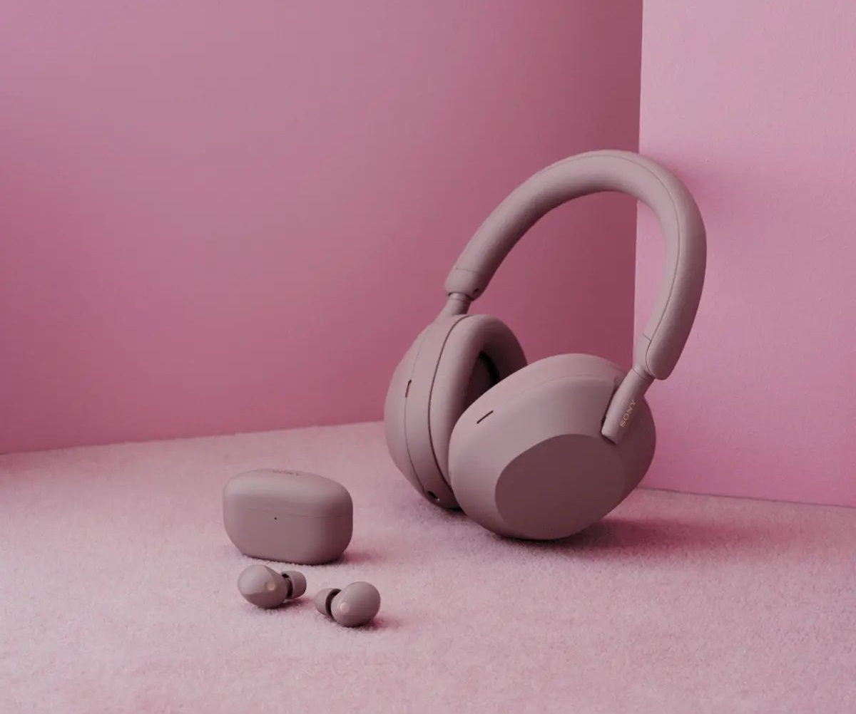 Навушники Bluetooth Sony Over-ear WH-1000XM5 Powder Pink (WH1000XM5P.CE7)фото6