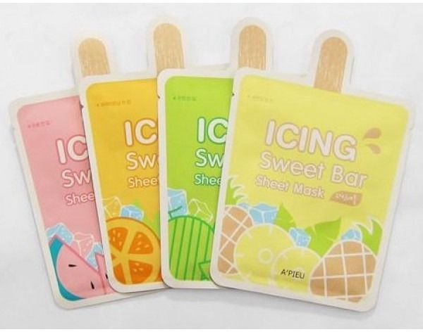 Тканевая маска для лица A'pieu Sweet Bar Sheet Mask Melon 21 г фото 5