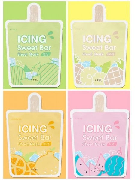 Тканевая маска для лица A'pieu Sweet Bar Sheet Mask Melon 21 г фото 6