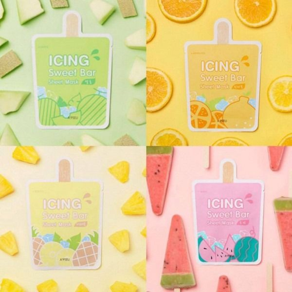 Тканевая маска для лица A'pieu Sweet Bar Sheet Mask Melon 21 г фото 9