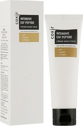 Крем-маска для лица Coxir Intensive EGF Peptide Cream Mask Pack 80 мл фото 2