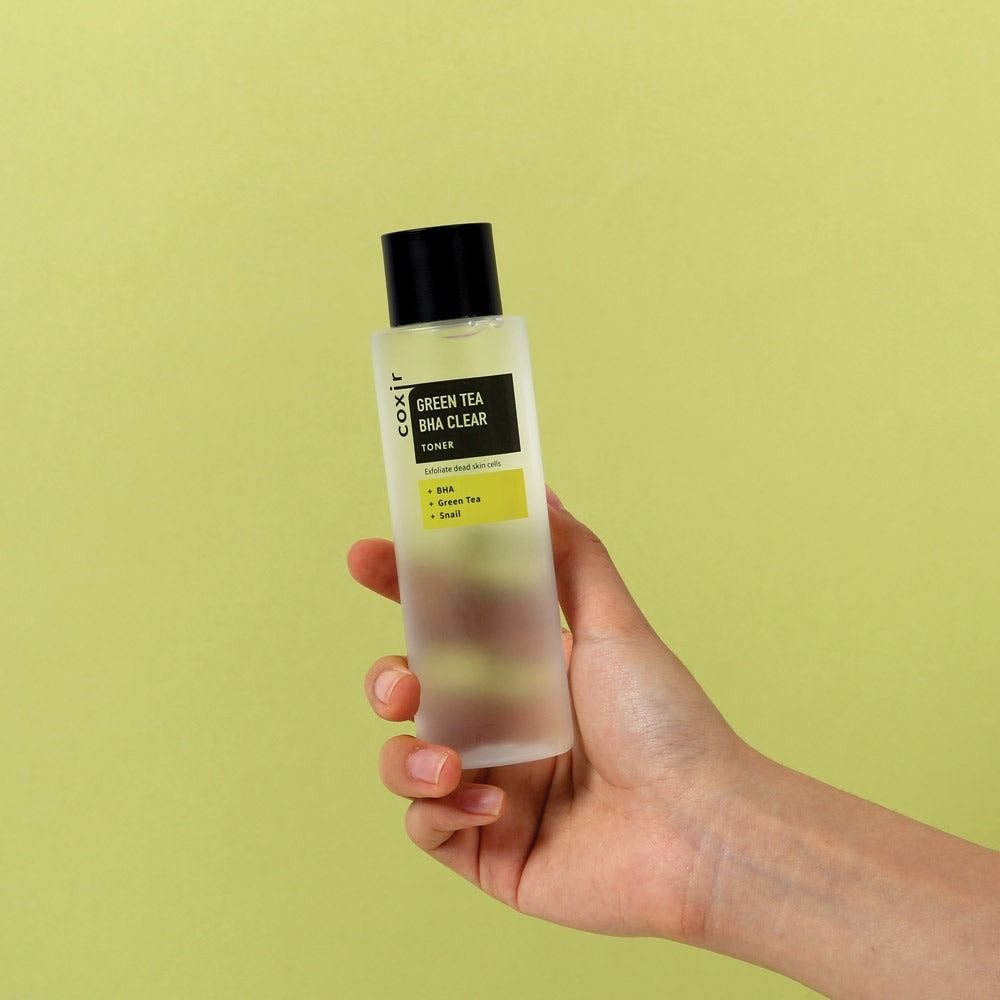 Тонер для лица Coxir Green Tea BHA Clear Toner 150 мл фото 5