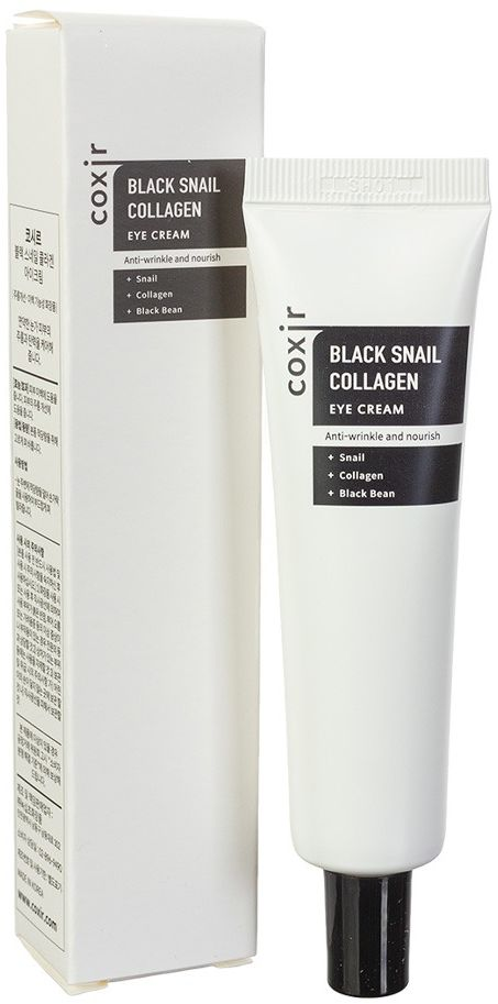 Крем навколо очей Coxir Black Snail Collagen Eye Cream 30 млфото2