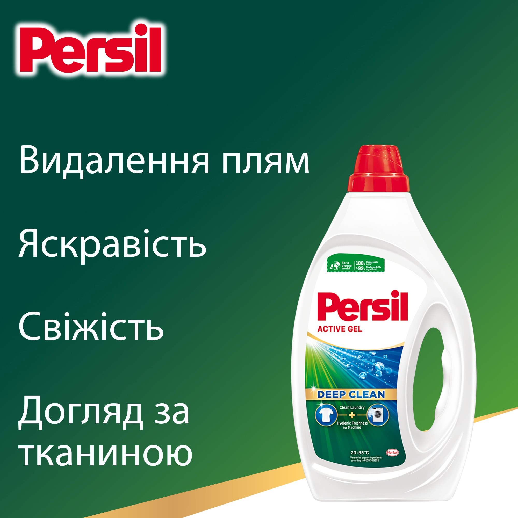 Гель для стирки Persil Active Gel Deep Clean 0.99 л фото 2