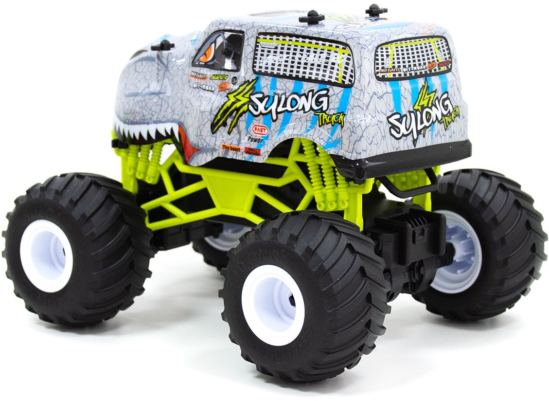 Автомобиль Bigfoot Off-Road на р/у Dinosaur (1:16, 27 Мгц (Mhz)) (SL-360RHGR) фото 3