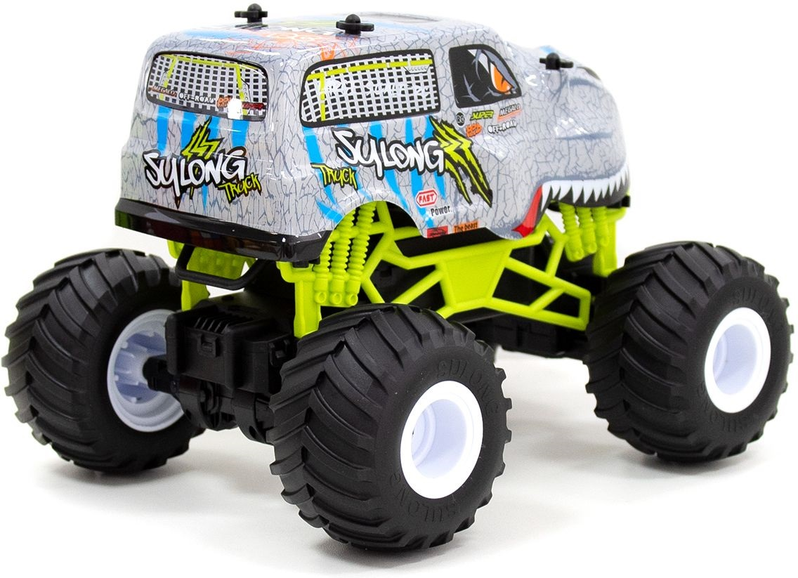 Автомобиль Bigfoot Off-Road на р/у Dinosaur (1:16, 27 Мгц (Mhz)) (SL-360RHGR) фото 4