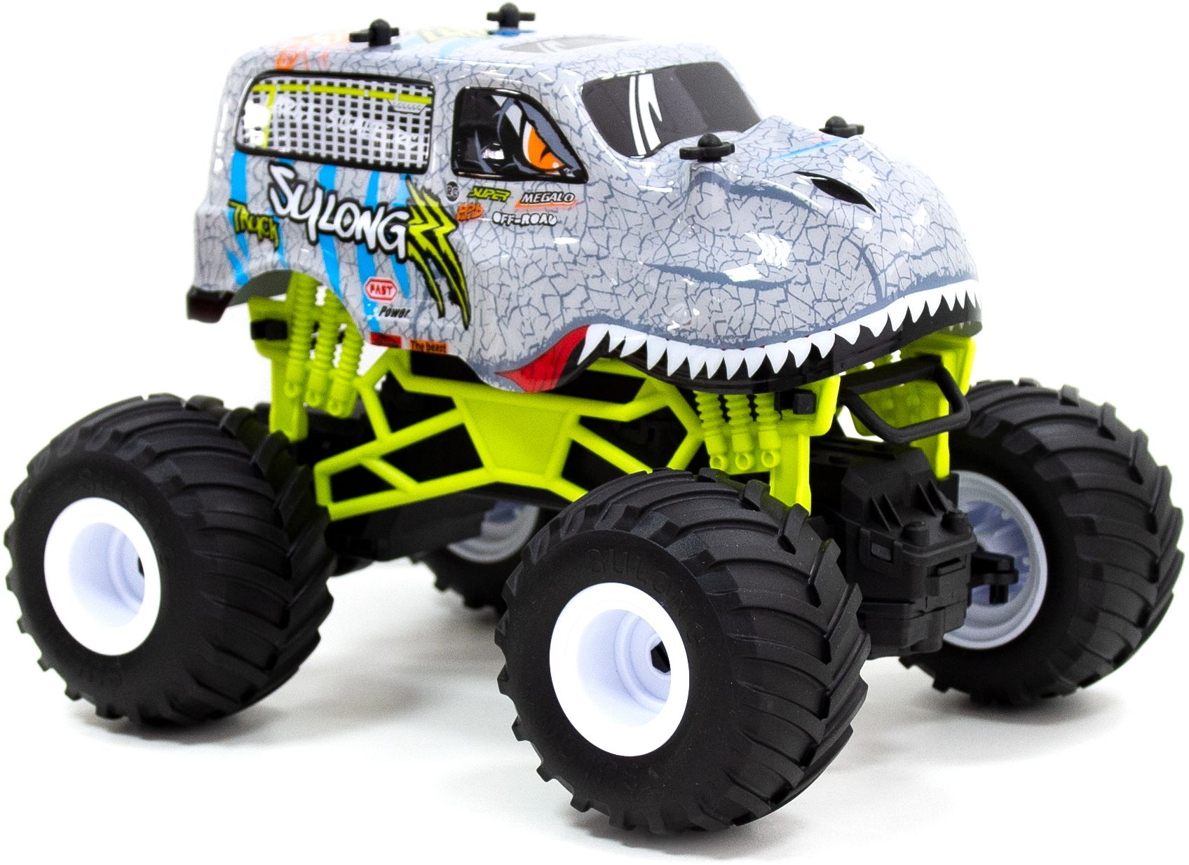 Автомобиль Bigfoot Off-Road на р/у Dinosaur (1:16, 27 Мгц (Mhz)) (SL-360RHGR) фото 6