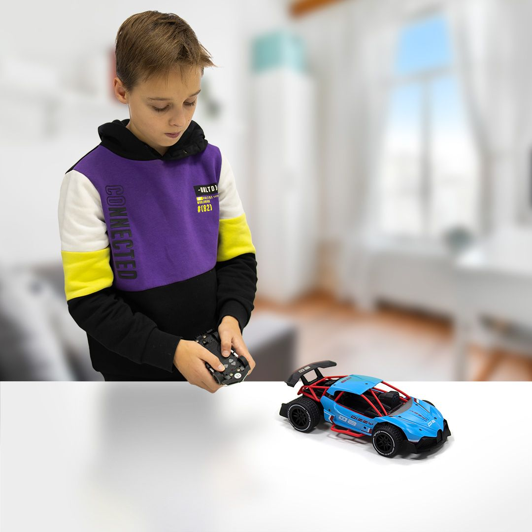 Автомобіль Gesture Sensing на Р/У та на сенсорному управлінні - Dizzy (Блакитний, Аккум.3,7V, 1:16)фото9