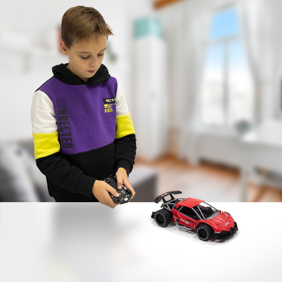 Автомобіль Gesture Sensing на Р/У та сенсорному керуванні - Dizzy (Червоний, Аккум.3,7V, 1:16)фото9