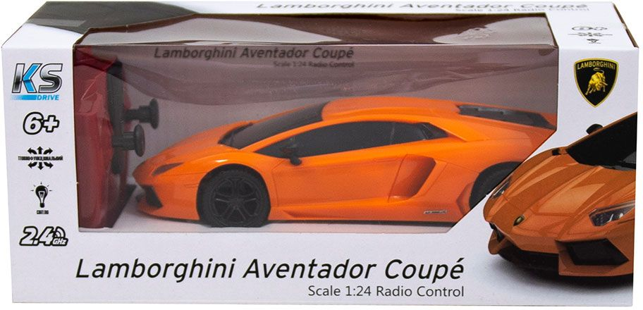 Автомобіль KS Drive на Lamborghini Aventador Lp 700-4 (1:24, 2.4Ghz, Помаранчевий)фото