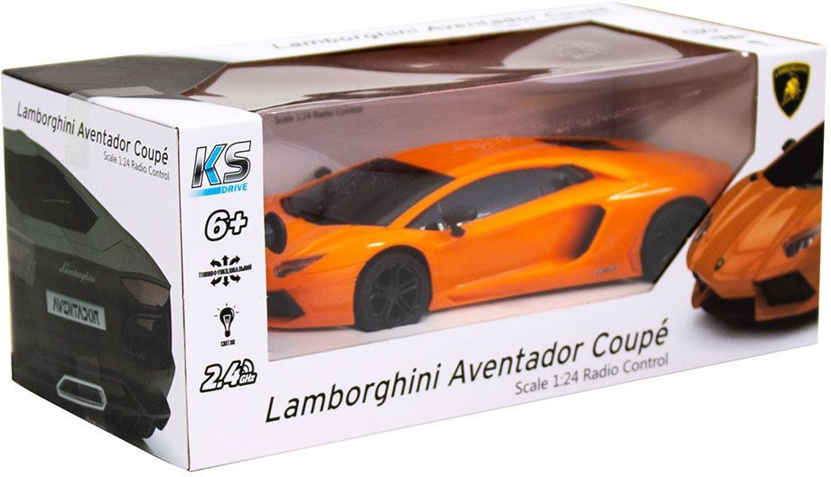 Автомобіль KS Drive на Lamborghini Aventador Lp 700-4 (1:24, 2.4Ghz, Помаранчевий)фото