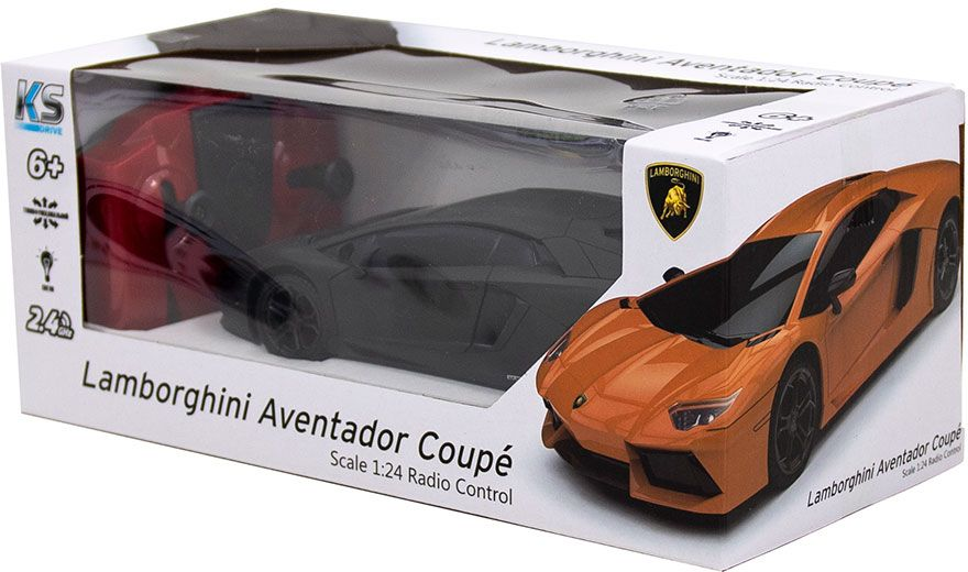 Автомобіль KS Drive на Lamborghini Aventador Lp 700-4 (1:24, 2.4Ghz, Чорний)фото