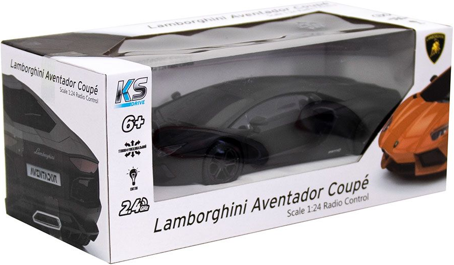 Автомобіль KS Drive на Lamborghini Aventador Lp 700-4 (1:24, 2.4Ghz, Чорний)фото