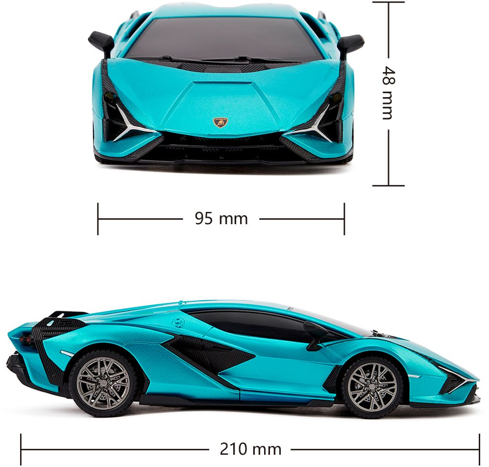 Автомобіль KS Drive на р/в Lamborghini Sian (1:24, 2.4Ghz, Синій)фото