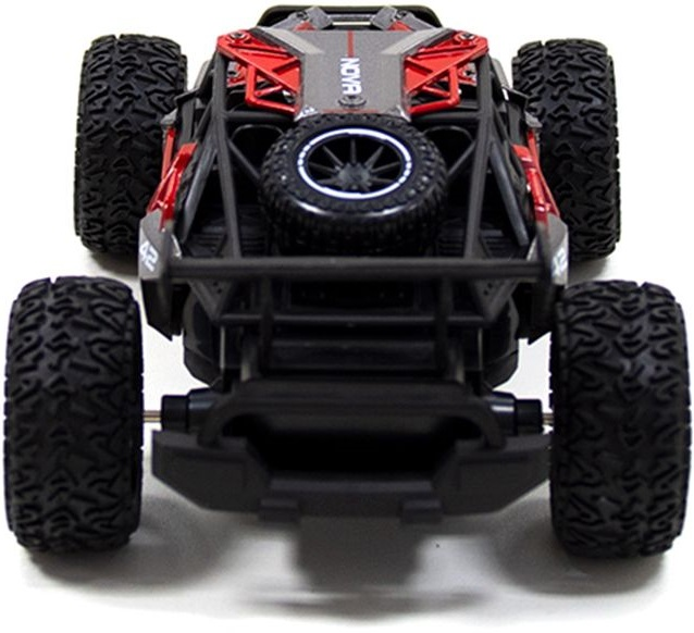 Автомобіль Metal Crawler на р/в Nova (Сіро-Червоний, Метал. Корпус, Аккум.3, 7V, 1:16)фото4