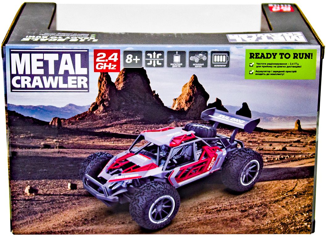 Автомобіль Metal Crawler на р/у S-Rex (Помаранчевий, Метал. Корпус, Аккум.3, 7V, 1:16)фото13