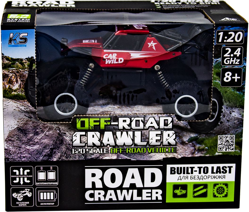 Автомобіль Off-Road Crawler на р/в Car Vs Wild (Червоний, Акум. 3,6V, Метал. Корпус, 1:20)фото11